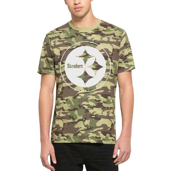 Men's Pittsburgh Steelers '47 Alpha Men's T Shirt Camo,We sell and wholesale Men's Pittsburgh Steelers '47 Alpha Men's T Shirt Camo on line form chian!
